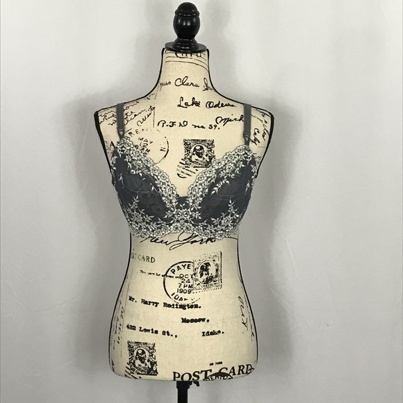 {Wacoal} Floral Unlined Pushup Bra - Picture 2 of 6